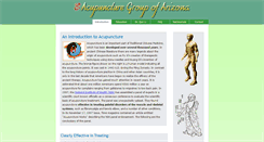 Desktop Screenshot of acupunctureaz.com